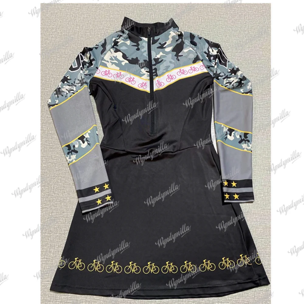 Женский велосипедный комбинезон Wyndymilla мини-юбка юбка с длинным рукавом