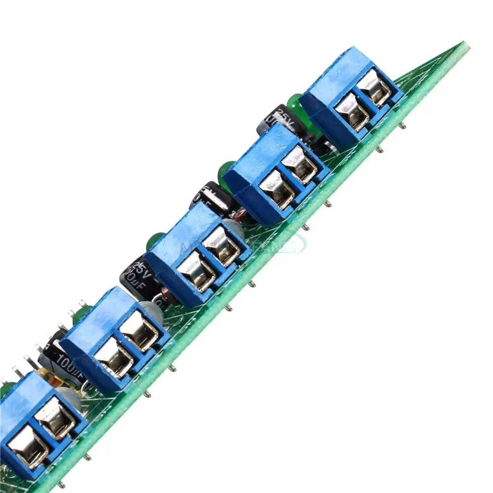 8-канальный микроконтроллер 220 В переменного тока TTL уровень 8 каналов тестовая