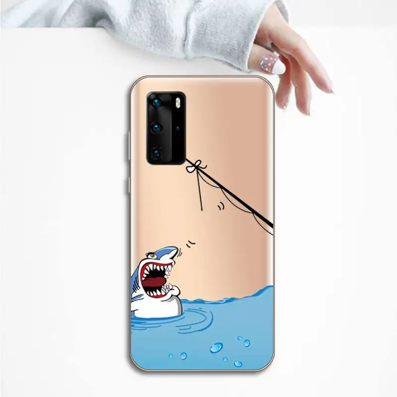 

Creative design animals Phone Case Transparent for Huawei P honor 8 10i 20 30 40 smart 2019