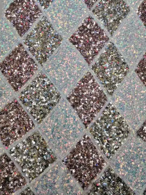 

Красивые блестки Тюль Сетка кружевная ткань с хорошим качеством SYJ-98522 для вечернего платья