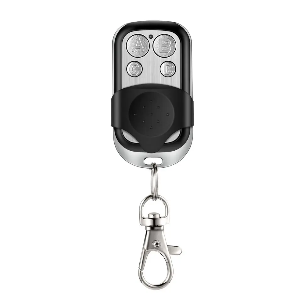 

Door Remote 433Mhz 4 Channel Remote Control Use All 433 Mhz Fixed Code Key Chains Car Home And Garage 1 Pcs