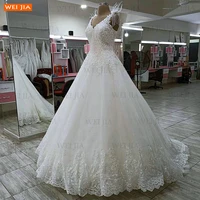 fashion white wedding gowns lace up 2021 ivory hochzeitskleid ivory sleeveless gown bride dresses custom made vestido de noiva