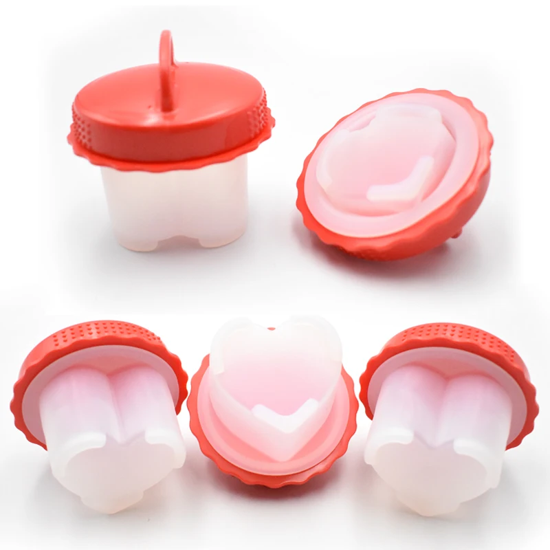 Силиконовая Варка для яиц приготовление красных варка твердых без скорлупы