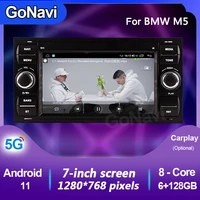 gonavi 2 din carplay android 11 car radio stereo gps for ford mondeo s max focus c max galaxy fiesta transit fusion connect kuga