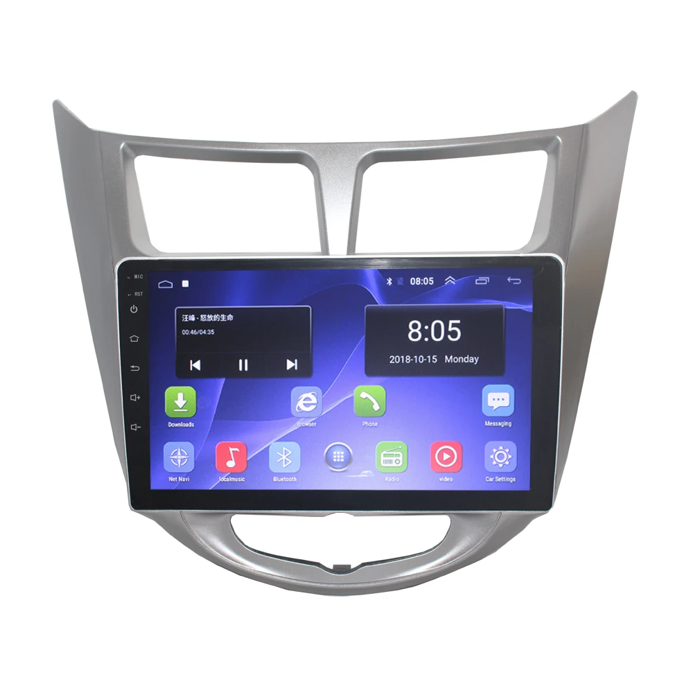 Автомагнитола 2 din + 32 ГБ Android 9 1 DSP IPS для Hyundai Solaris Accent Verna i25 2011|Автомобильные