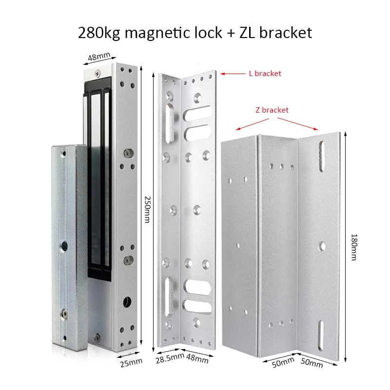 ZKAccess Control Kits Magnetic locks 4 Door Cards Reader Access Acccessories System With Power Supply Box | Безопасность и защита