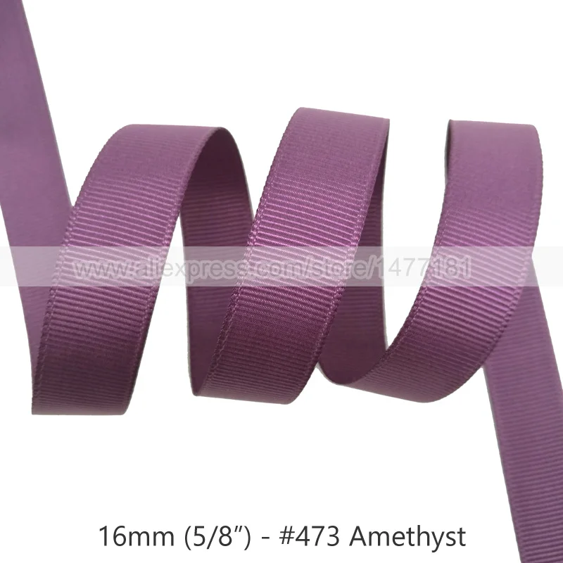 473 Amethyst 20 ярдов) 16 мм корсажная лента высокого качества 5/" 1,6 см белая черная розовая красная синяя Фиолетовая лента корсажная лента для рукоделия - Цвет: 473 Amethyst