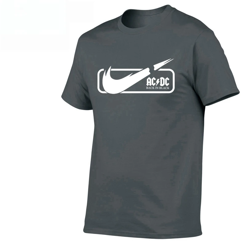 Новинка 2019 Camisetas AC/DC band rock Мужская футболка с графическим принтом acdc Повседневная