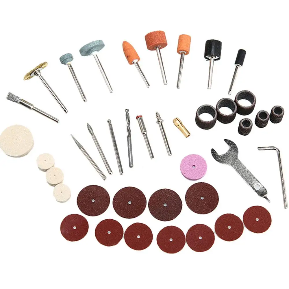 

SOLEDI Colour Practical 40pcs Electric Suit Tool Renovation Diamond Grinding Needle Sturdy Tool Kits Steel Brush Abrasive Paste