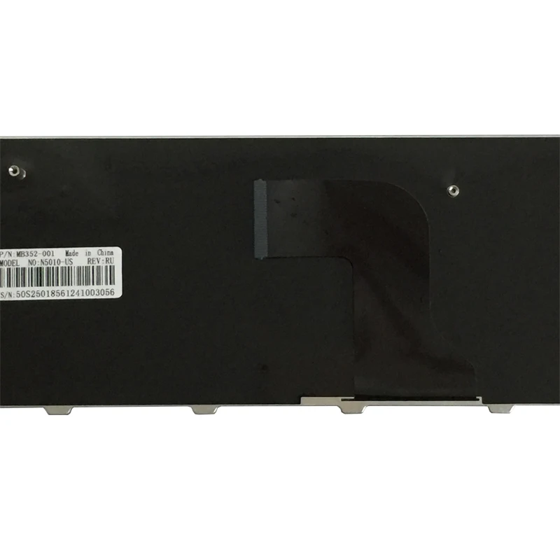 Русская черная новая клавиатура для ноутбука DELL N5010 15R M5010 N5010D M501R 1308 1316 RU |