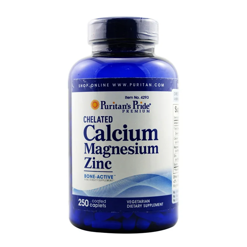 

Calcium Magnesium Zinc 250 Pcs