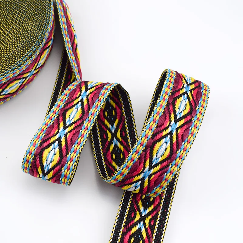 5 ярдов 30 мм полиэфирный хлопок жаккард тесьма сделай сам швейные ленты для