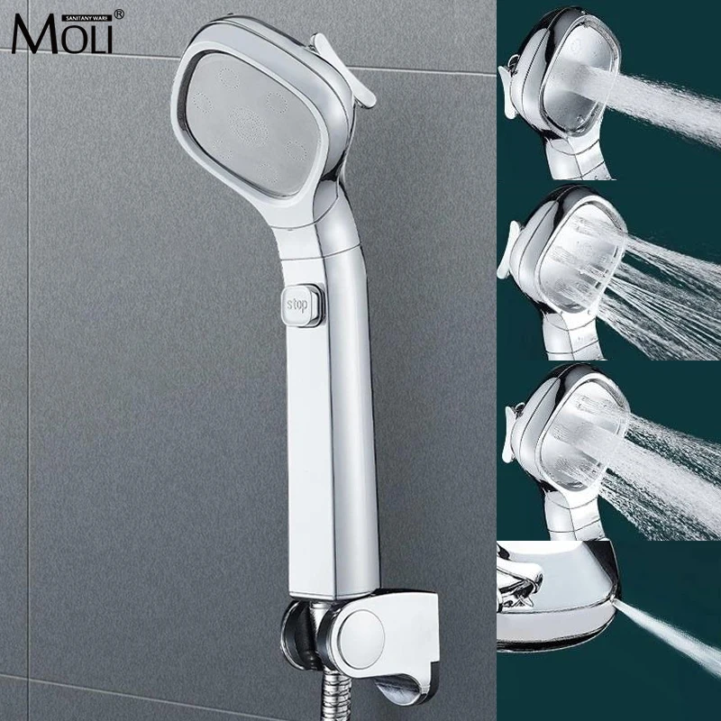 Насадка для душа MOLI многоцветная с 4 режимами подачи воды | Строительство и ремонт