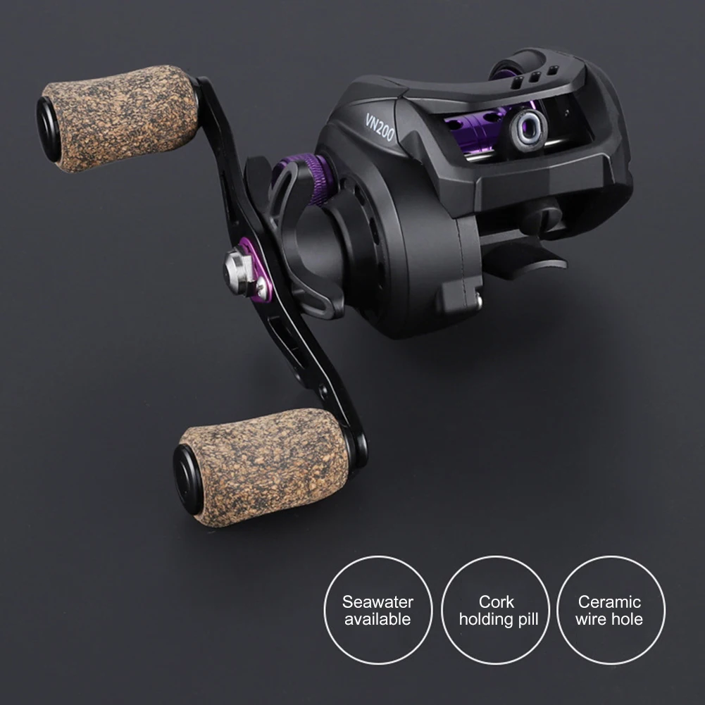 

Universal Low Profile Baitcasting Fishing Reel Anti-Tangle Fishing Reel Reinforced Carp Drag Reel Fishing Tools