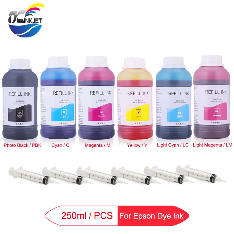 Универсальная бутылка с чернилами для Epson Stylus T50 P50 1390 1400 1410 1500 Вт R270 R290 L800 L805 L1300 L1800