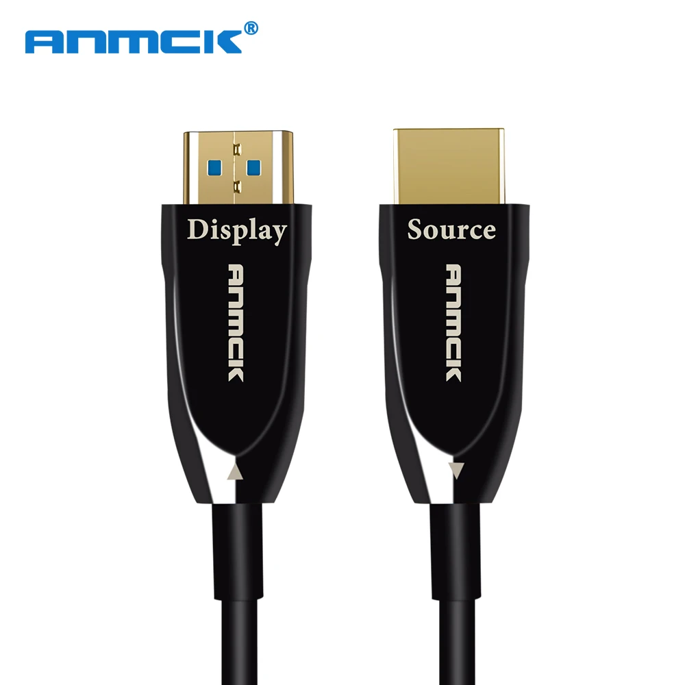 Волоконно оптический кабель HDMI 2 0 папа 4 к 60 Гц ARC HDR Провод для HD ТВ проектора