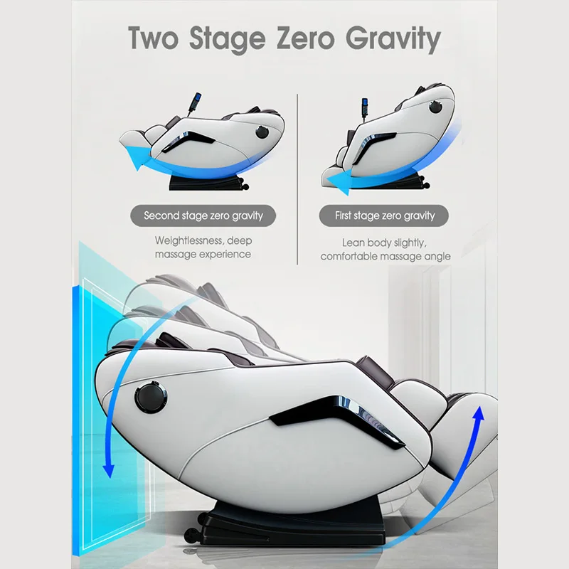 Массажное кресло для дома и офиса автоматическое многофункциональное всего тела