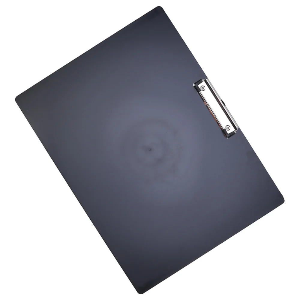 

A3 Horizontal Clipboard Drawing Paper Clip Pad Thick Writing Pad Office File Folder Clip (Black)