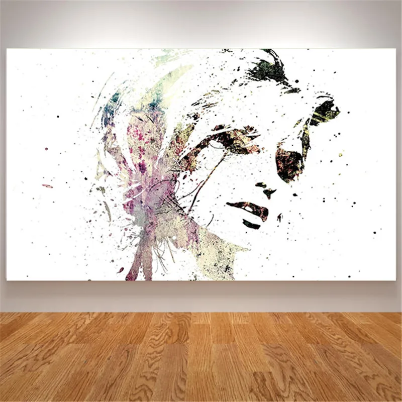 Современный минималистичный очаровательный женский холст для картин гостиной