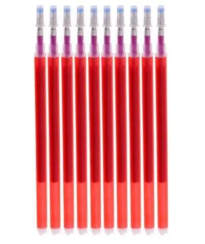 

10pc Heat Erase Pens Refills Heat Disappearing Ink Vanishing for Quilting Sewing