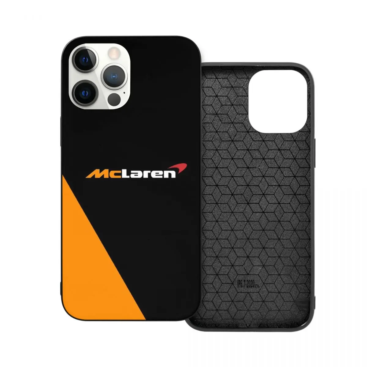 

Стеклянный чехол для телефона Mclaren Formula One F1 из ТПУ с логотипом PC для iPhone 12 11 Xs Xr X Pro Max Mini 7 8 Se2 Plus 6 6S