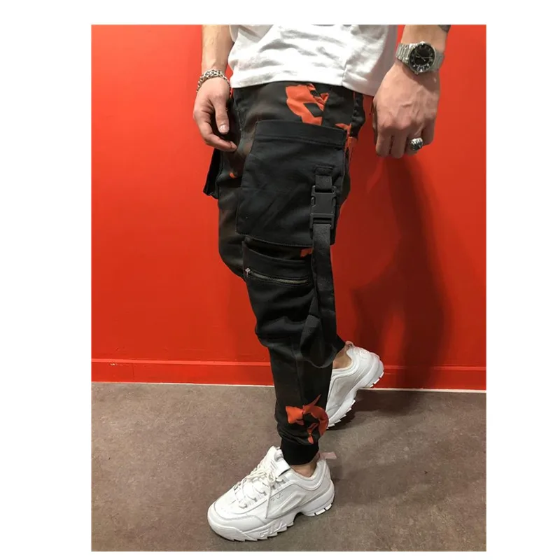 Новинка 2019 мужские спортивные штаны хит продаж повседневные камуфляжные