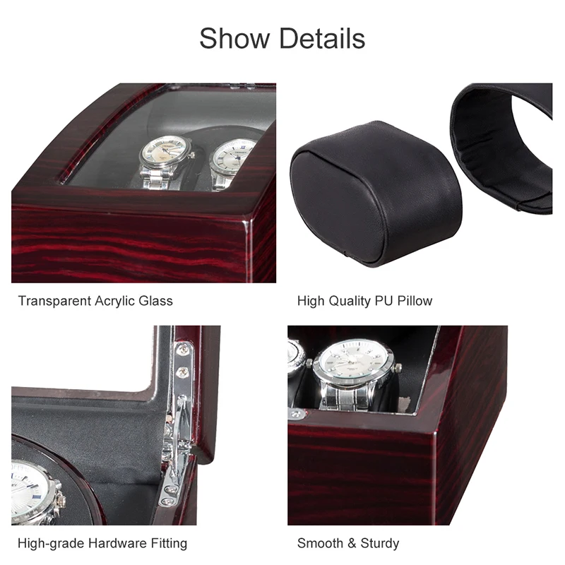 JQUEEN автоматическое устройство для сматывания часов с 3 ящиками хранения 10