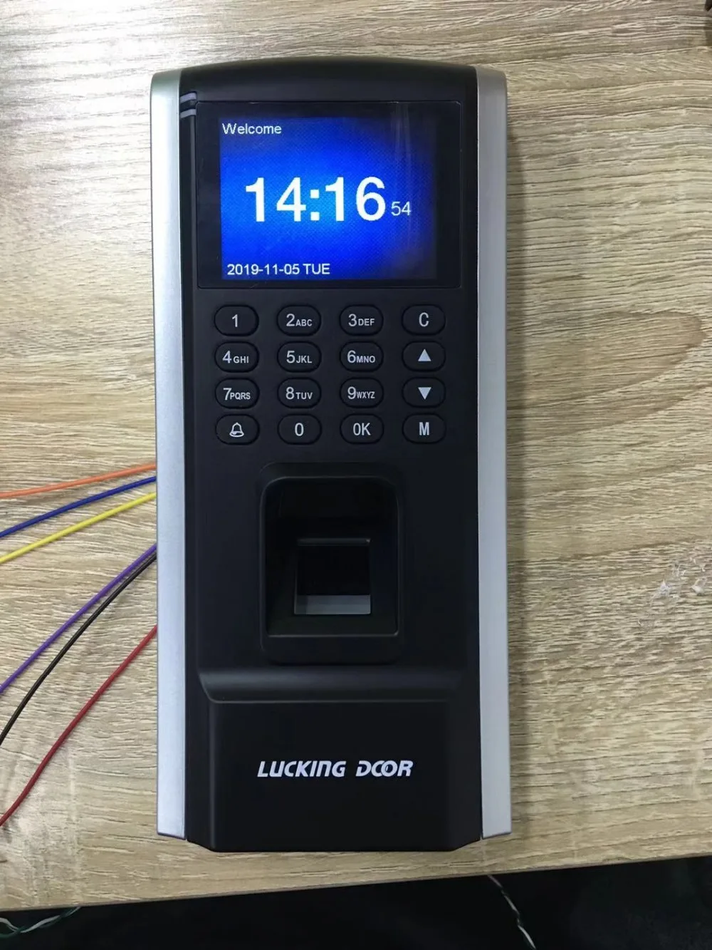 LUCKING дверь контроля доступа отпечатков пальцев посещаемость сотрудников RFID биометрический доступ TCP/IP USB порт