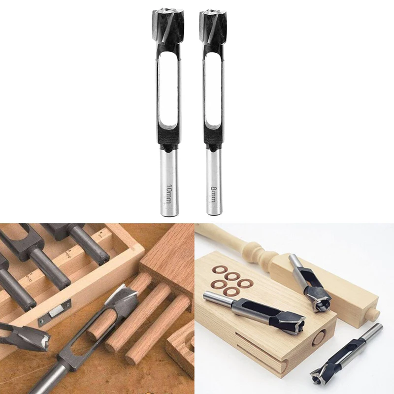 2 шт. 8 мм/10 мм Tenon Maker Dowel & Plug Cutter конические плотно прилегающие заглушки для