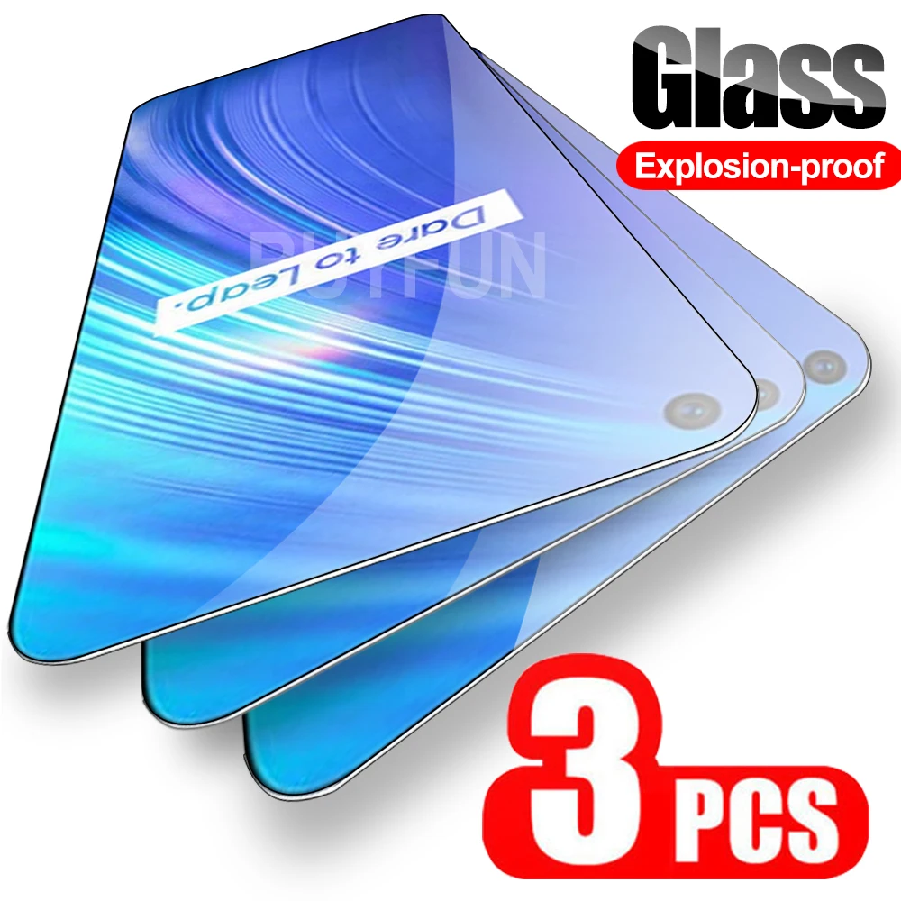 3 шт. Безопасность Стекло высококачественный защитный чехол для OPPO Realme 6 s 6i