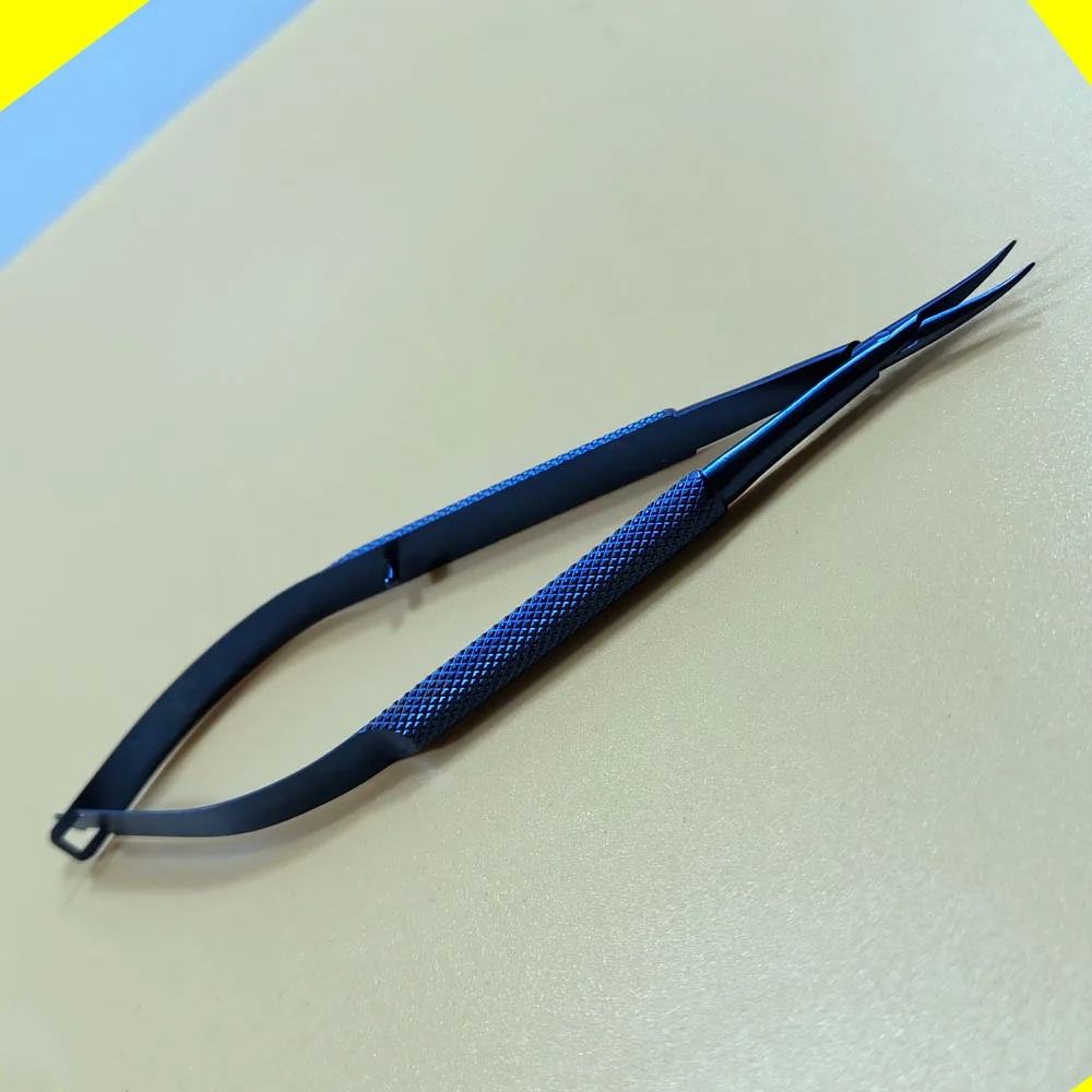 Needle Holder Титановые Tlloy хирургические инструменты офтальмологические микрохирургические стоматологические инструменты держатели игл+ 11,5 см ножницы+ Пинцет - Цвет: Needle Holder