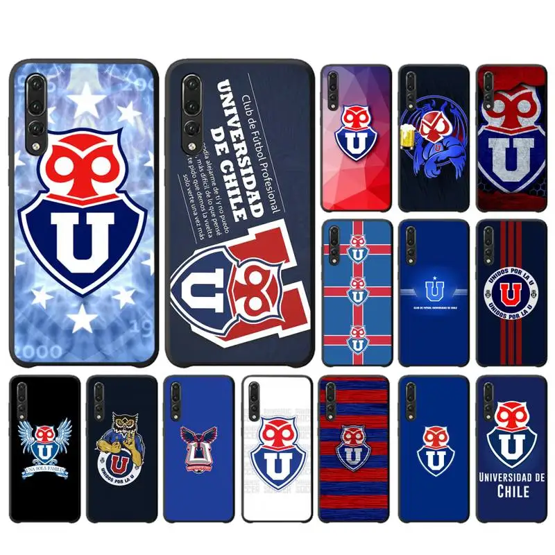 YNDFCNB University of Chile fashion logo Phone Case for huawei P 8 9 10 20 30 40 pro lite P9 2019 | Мобильные телефоны и