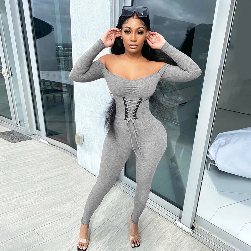 Зимняя Новая женская обувь пикантные комбинезон однотонные Цвет комбинезоны с