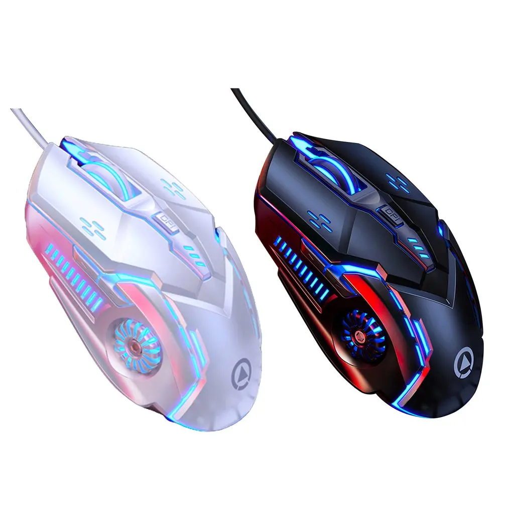 

Gamer Gaming Mouse 6D 3200DPI Adjustable Wired Optical LED Computer Mice USB Cable Silent Mouse for laptop PC