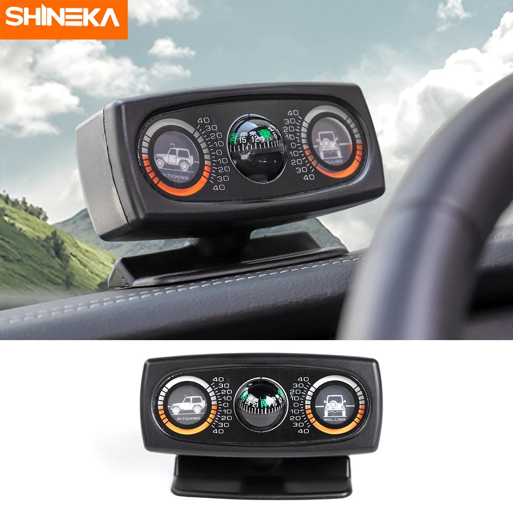 Автомобильный компас SHINEKA Инклинометр с направляющим шаром многофункциональный|