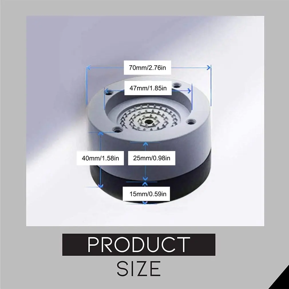 

4Pcs Washing Machine Support Anti-slip Anti Vibration Dryer Raise Height Feet Pads Shock Noise Cancelling Machine Support New