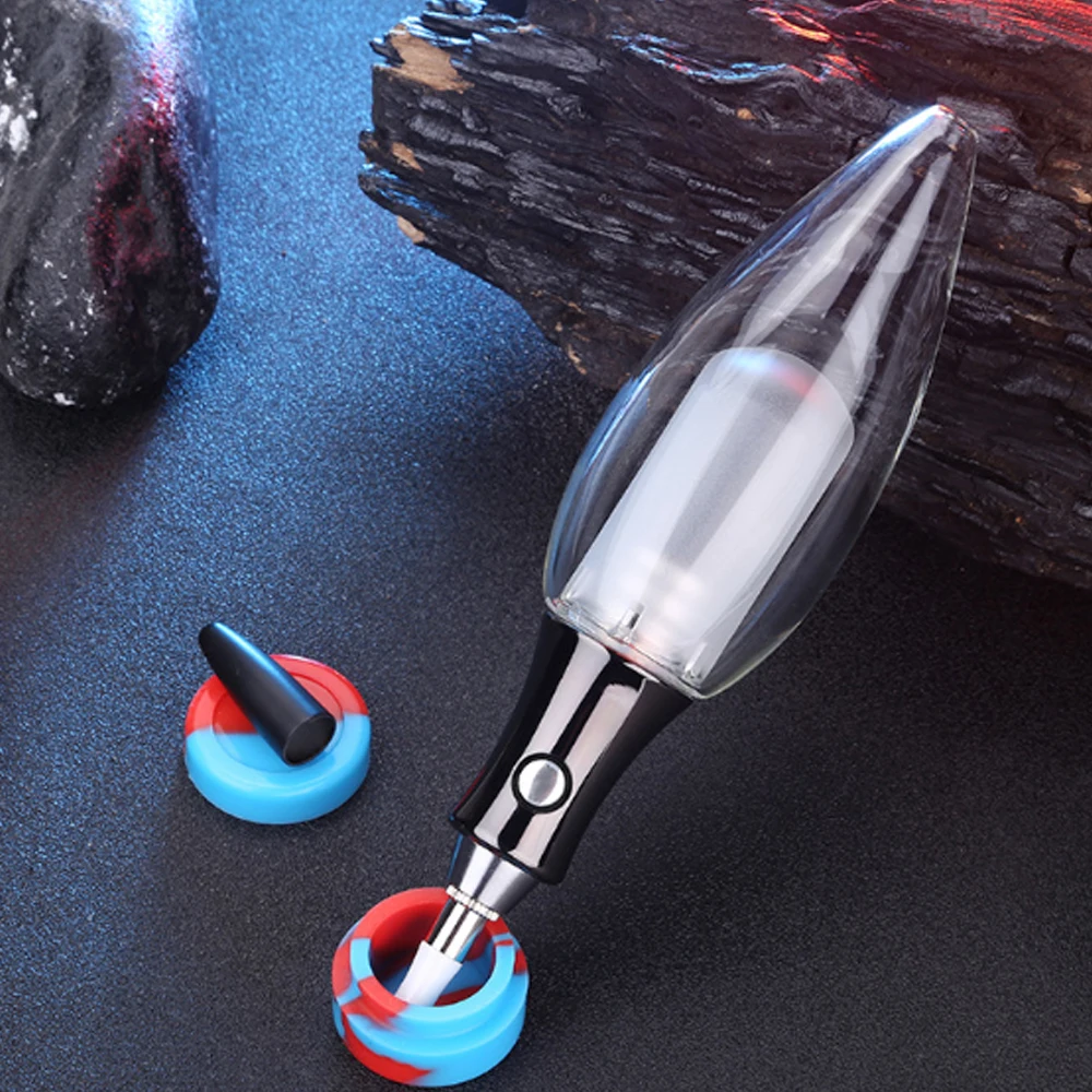 1 шт. Электрический кальян Dab Rig Starter Kit 450 мА/ч Батарея концентрат класс разбиться