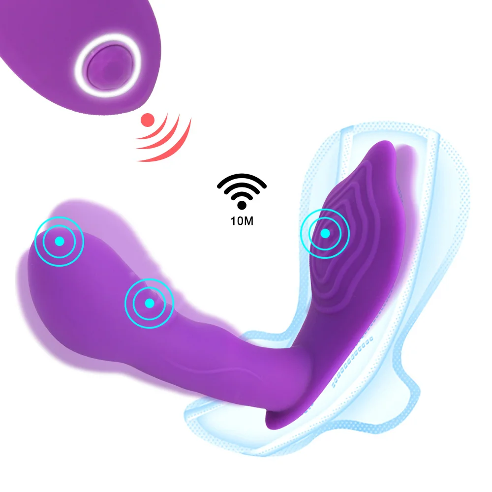 Носите фаллоимитатор вибратор вибраторы для женщин трусики точка G влагалище