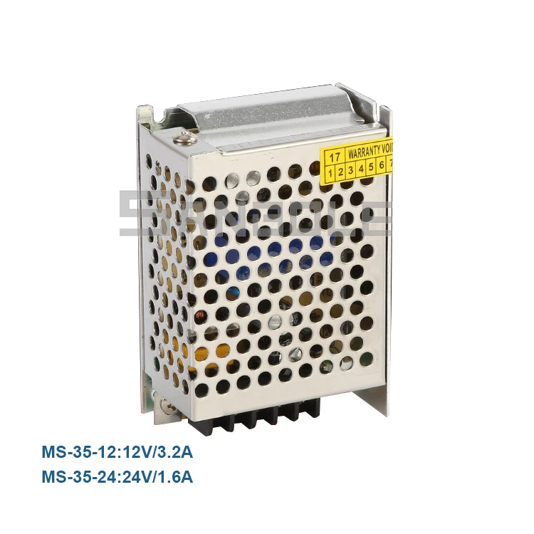 MS-12 источник питания с переключением режима регулятор одним выходом 35 Вт 12 В 3 А