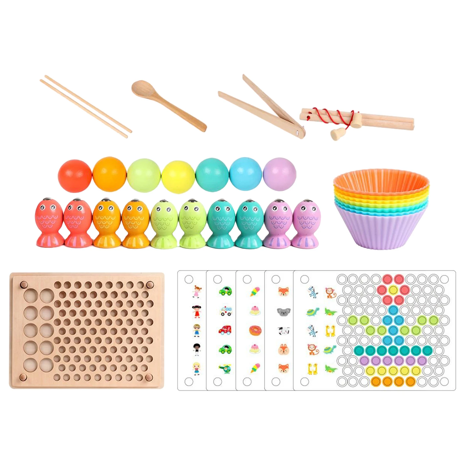 

Fishing Board Game Kids Educational Toys for 3+ Years Kids Birthday Gifts