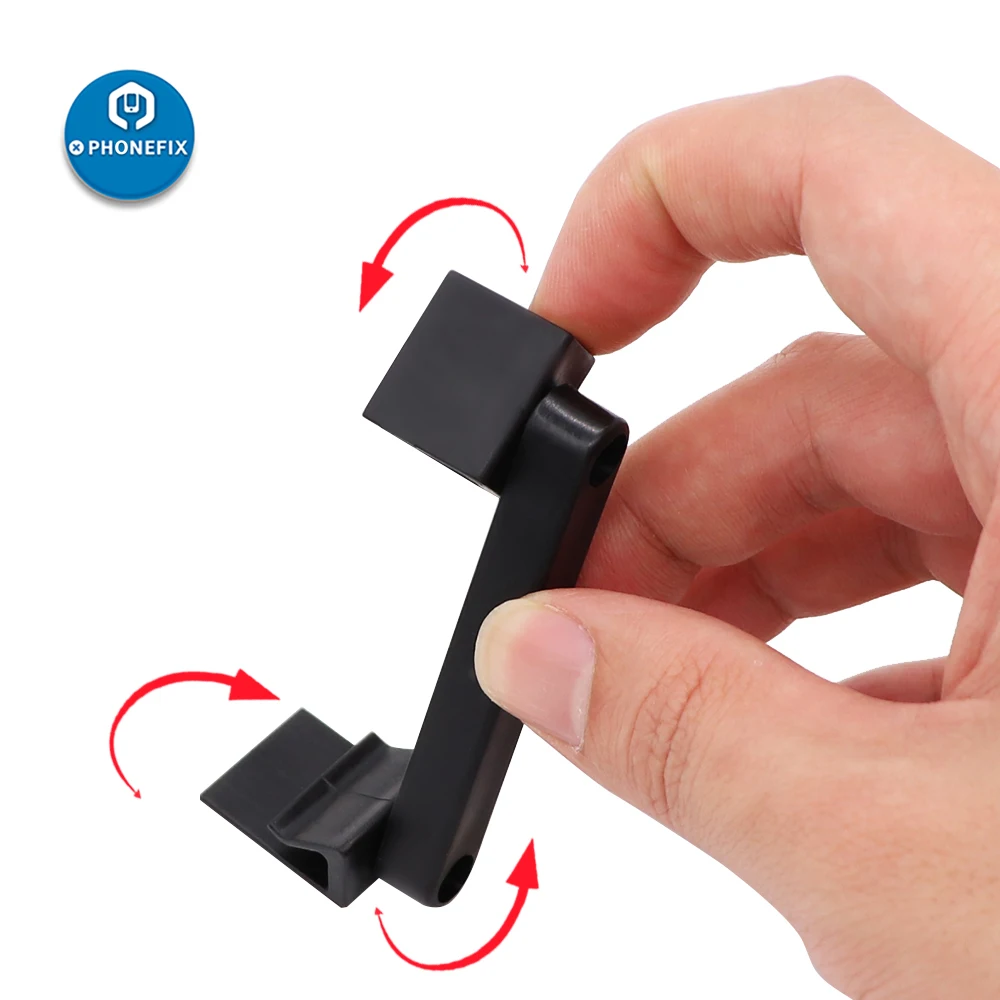 Пластиковый зажим Крепление Регулируемый держатель для iPhone Samsung Huawei ЖК экран