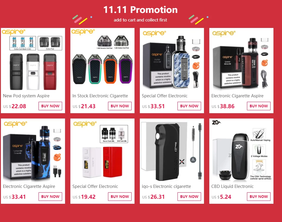 2 шт./кор. Aspire AVP Pod 2 мл Ёмкость Pod Vape картридж с 1.2ohm хлопок/1.3ohm Керамика катушки электронная сигарета распылитель