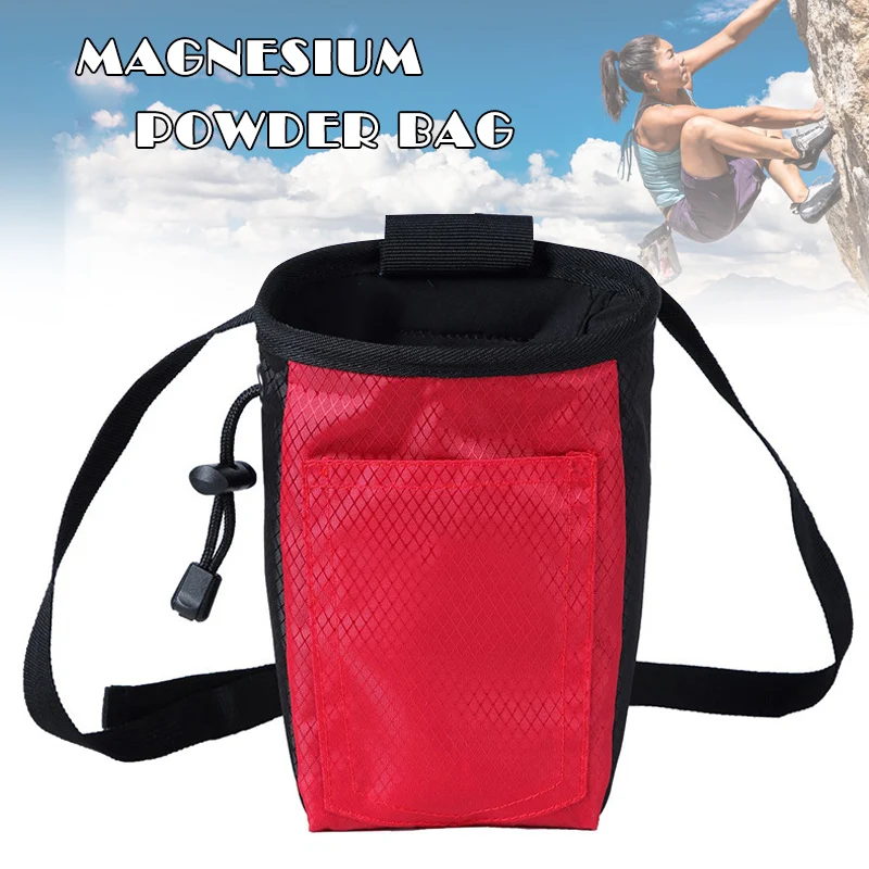 Rock Climbing Chalk Bag Mountaineering Pouch Outdoor Sport Non-slip Waist SMN88 | Спорт и развлечения