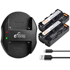 2600 мАч NP-F550 аккумулятор + двойное зарядное устройство для Blackmagic Pocket Cinema Camera 6K Pro Sony NP-F750 CCD-RV100