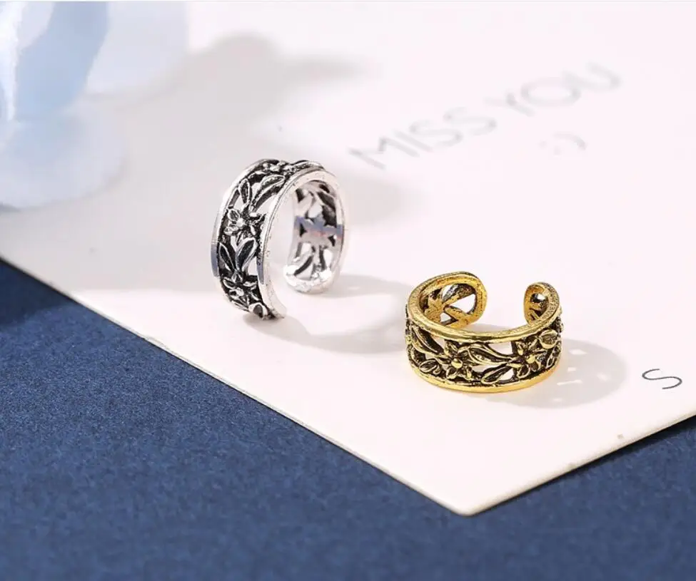 12 шт. женские серьги-клипсы с перфорацией | Украшения и аксессуары