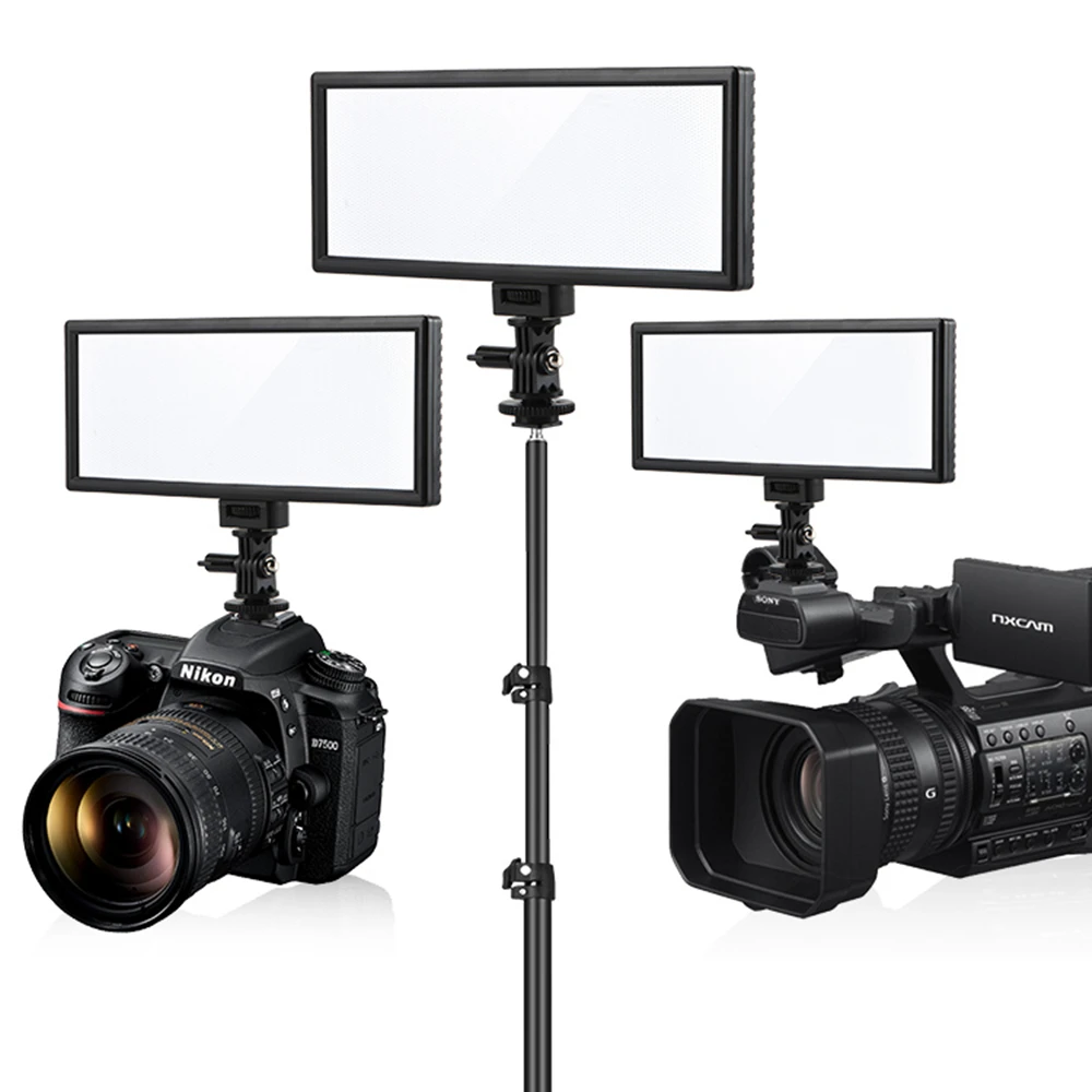 Viltrox L132T светодиодный видео светильник Би Цвет затемнения DSLR студийный Панель s