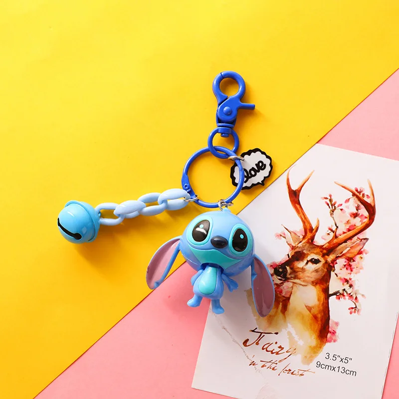 Брелок для ключей Disney милая фигурка Микки Мауса Минни Дональд Дак Дейзи Винни