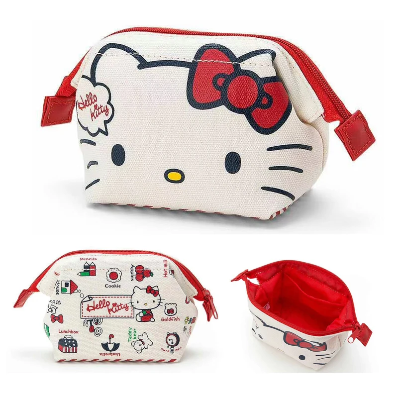 Мультяшная модная серия с милой головой мини сумка для хранения на молнии zero