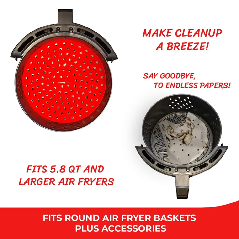 Воздушная фритюрница квадратная бумага для выпечки силиконовая масляная bunторт