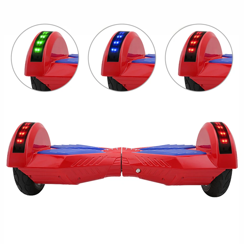 Ховерборды 8 дюймов электрический самокат самобалансирующийся гироскутер